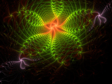 Imaginatory fractal background Imageの写真素材