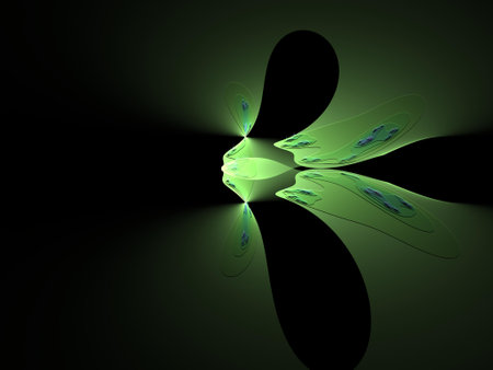 Imaginatory fractal background Imageの写真素材