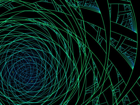 Imaginatory fractal background Imageの写真素材