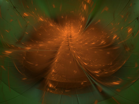 Imaginatory fractal background Imageの写真素材