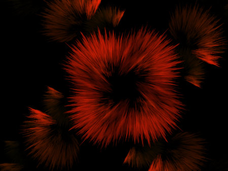 Imaginatory fractal background Imageの写真素材