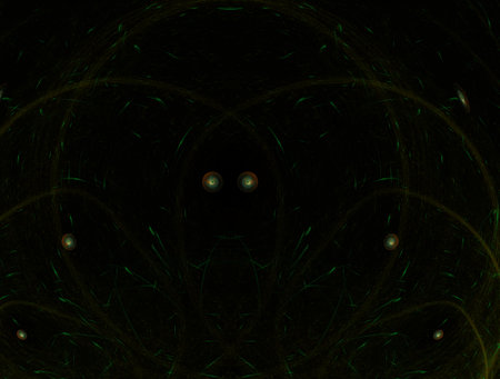 Imaginatory fractal background Image