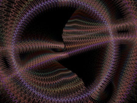 Imaginatory fractal background Image