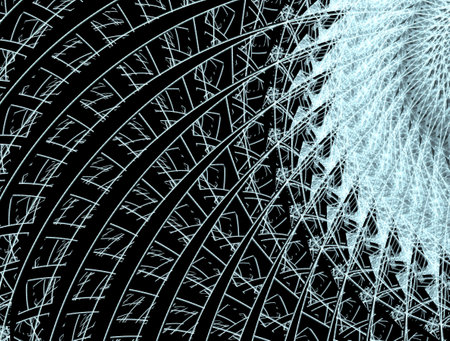 Imaginatory fractal background Imageの写真素材