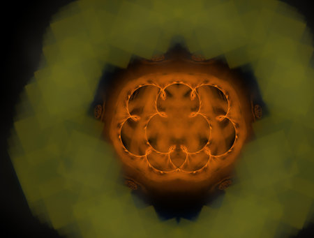 Imaginatory fractal background Image
