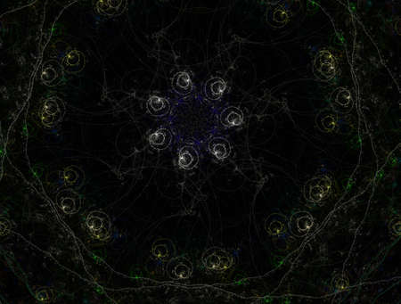 Imaginatory fractal background Image