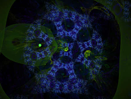 Imaginatory fractal background Imageの写真素材