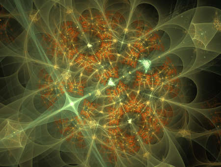 Imaginatory fractal background Image
