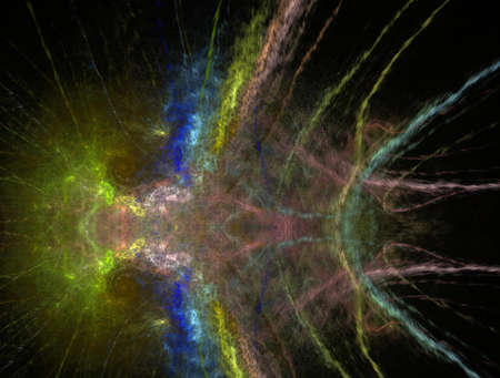 Imaginatory fractal background Image