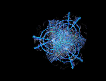 Imaginatory fractal background Image