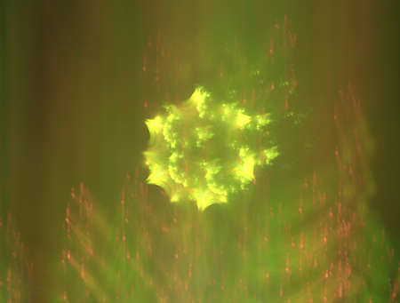 Imaginatory fractal background Image