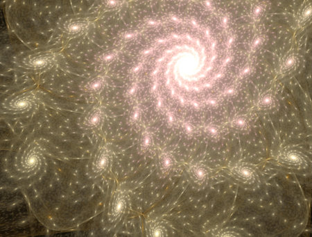 Imaginatory fractal background Image