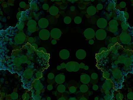 Imaginatory fractal background Image