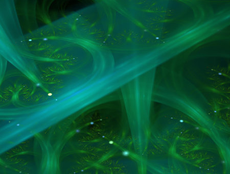Imaginatory fractal background Image