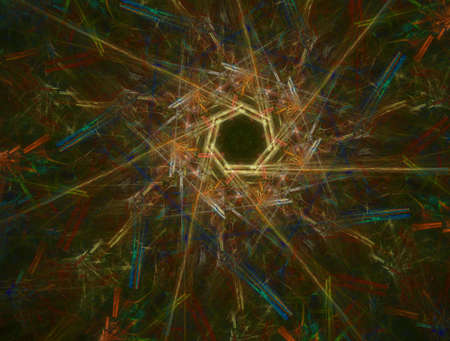 Imaginatory fractal background Imageの写真素材
