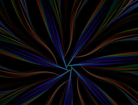 Imaginatory fractal background Image