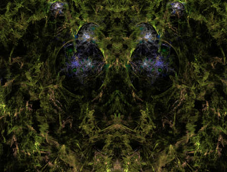 Imaginatory fractal background Image