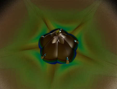 Imaginatory fractal background Image