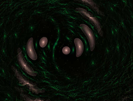 Imaginatory fractal background Image