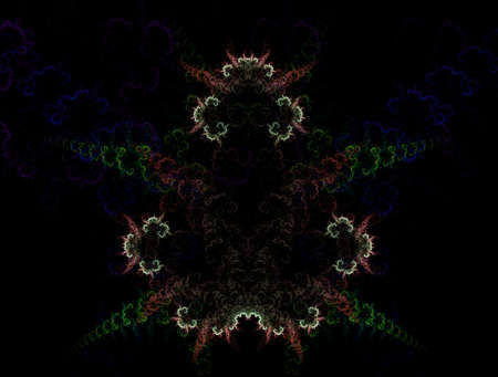 Imaginatory fractal background Image