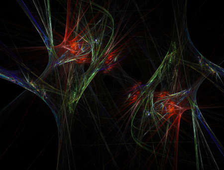 Imaginatory fractal background Image