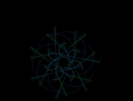 Imaginatory fractal background Image