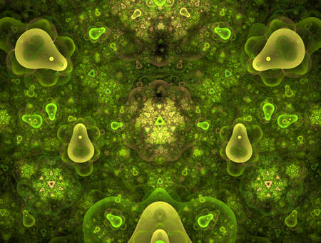 Imaginatory fractal background Image
