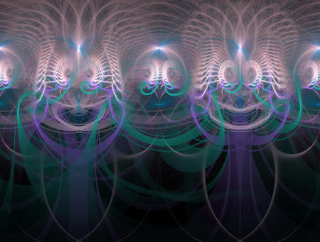 Imaginatory fractal background Image