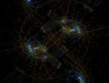 Imaginatory fractal background Image