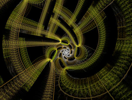 Imaginatory fractal background Image