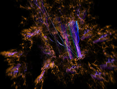 Imaginatory fractal background Image