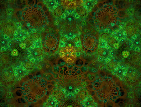 Imaginatory fractal background Image
