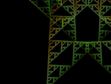 Imaginatory fractal background Image