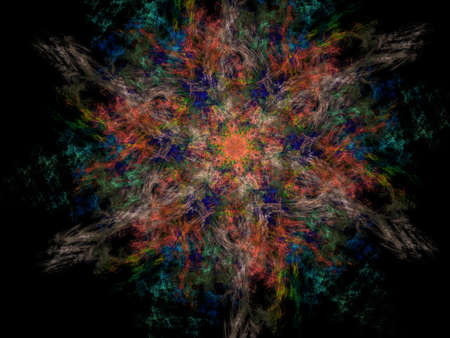 Imaginatory fractal background Imageの写真素材