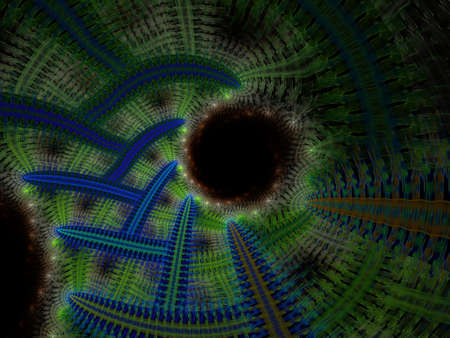 Imaginatory fractal background Image