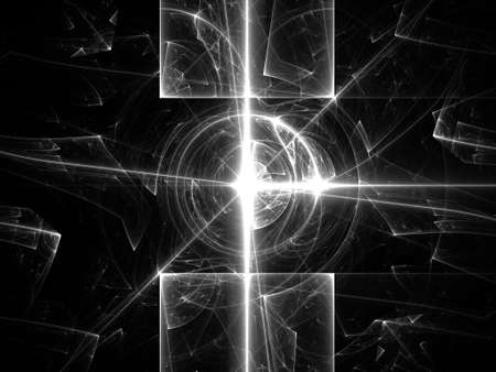 Imaginatory fractal background generated Imageの写真素材