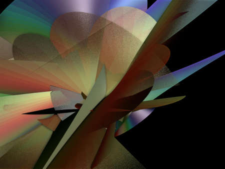Imaginatory fractal background generated Image