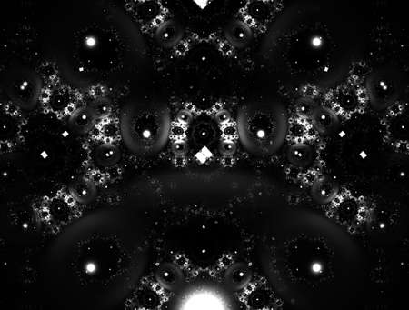 Imaginatory fractal background generated Imageの写真素材