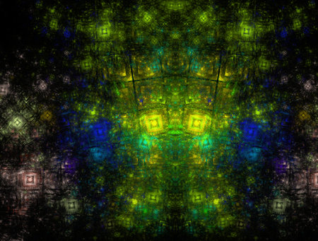 Imaginatory fractal background generated Image