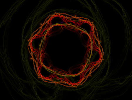 Imaginatory fractal background generated Image