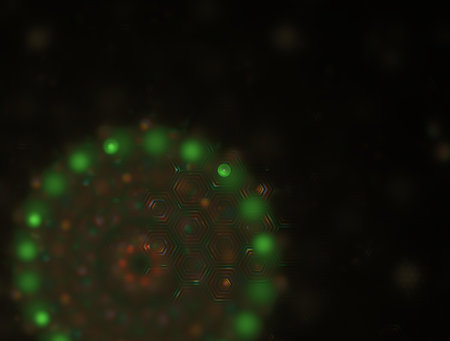 Imaginatory fractal background generated Image
