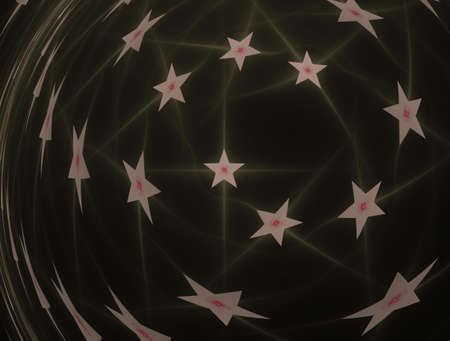 Imaginatory fractal background generated Image