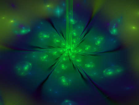 Imaginatory fractal background generated Imageの写真素材