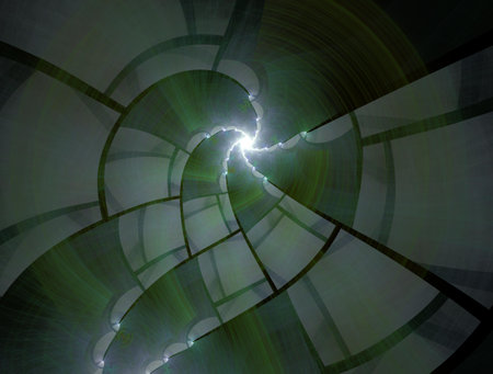 Imaginatory fractal background generated Imageの写真素材