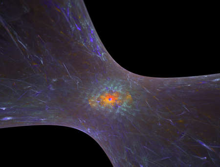 Imaginatory fractal background generated Image