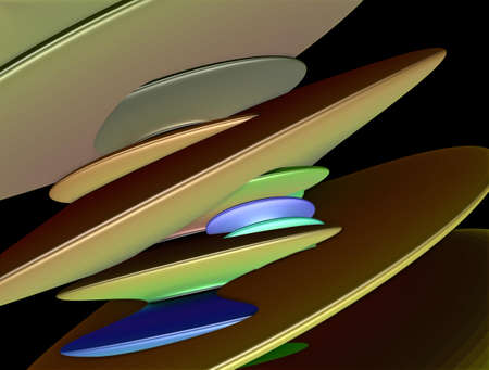 Imaginatory fractal background generated Imageの写真素材