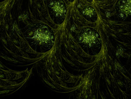 Imaginatory fractal background generated Imageの写真素材