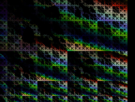 Imaginatory fractal background generated Image