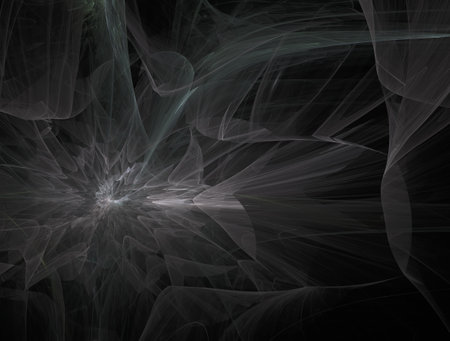 Imaginatory fractal background generated Imageの写真素材