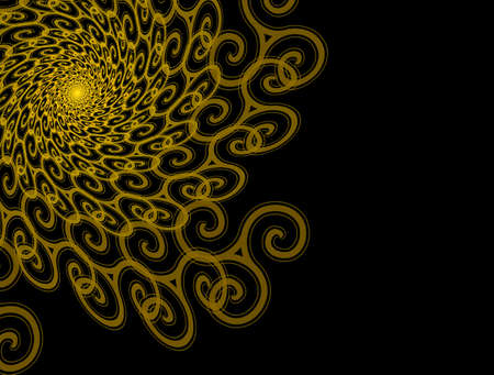 Imaginatory fractal background generated Image